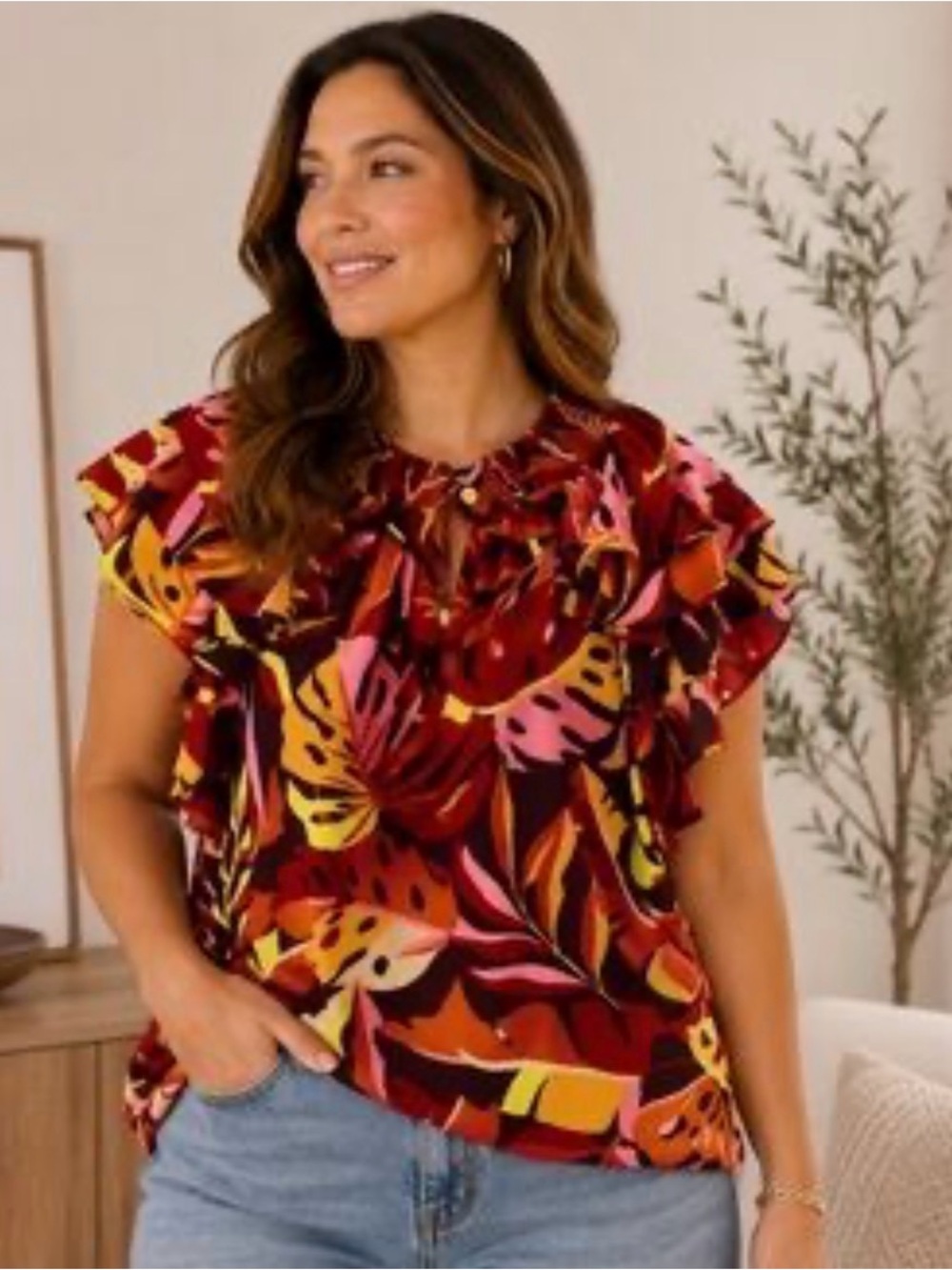 DR2 by Daniel Rainn blouse size XXL